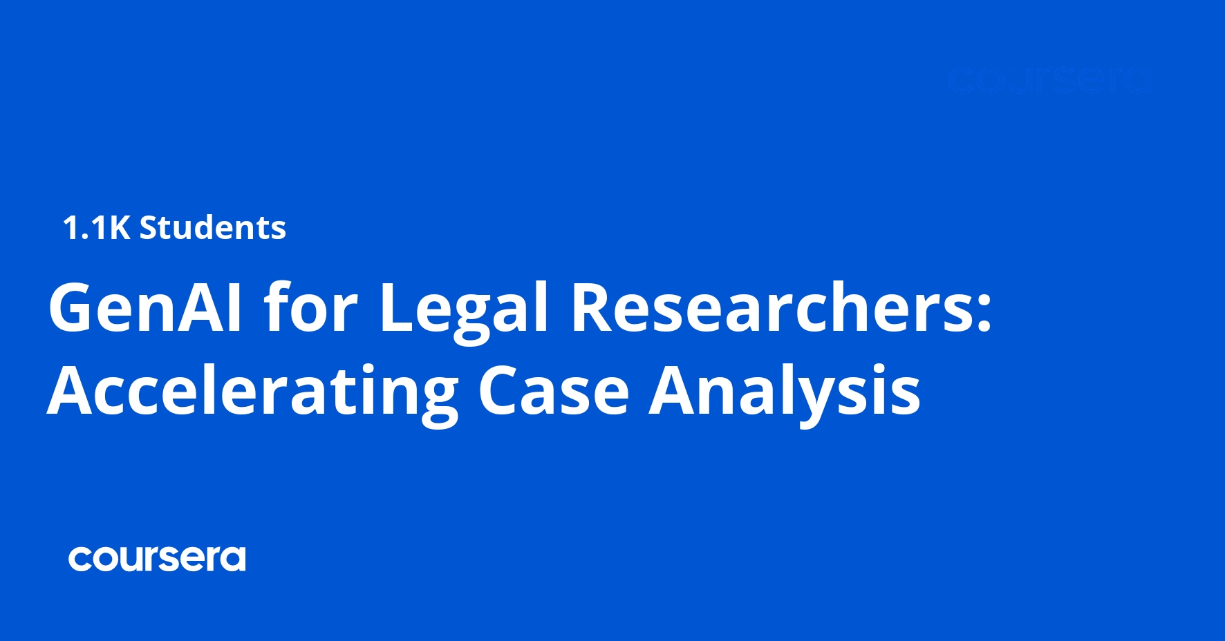 الذكاء الاصطناعي التوليدي للباحثين القانونيين: تسريع تحليل القضايا