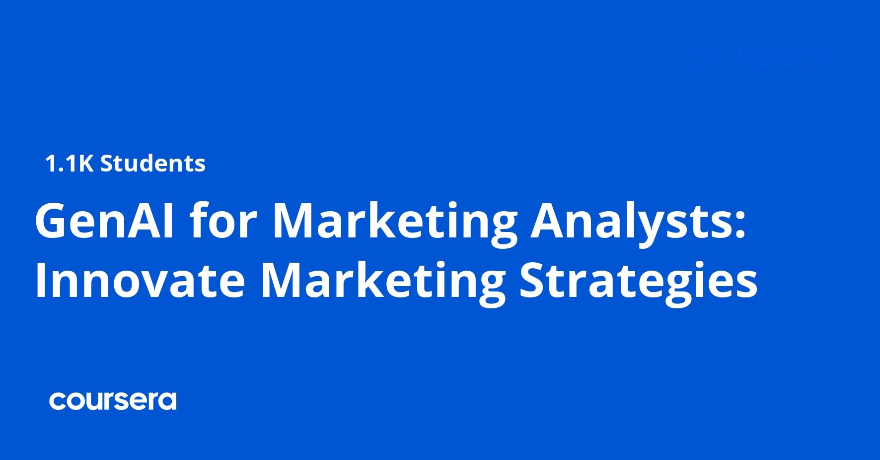 الذكاء الاصطناعي التوليدي لمحللي التسويق: ابتكار استراتيجيات تسويقية