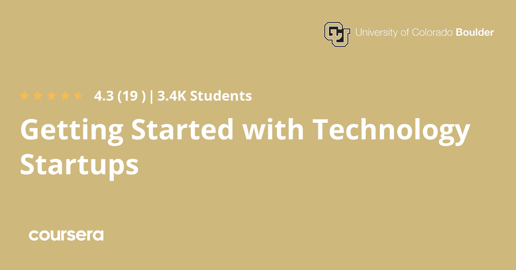 Getting Started With Technology Startups Coursera Getting Started With Technology Startups Coursera