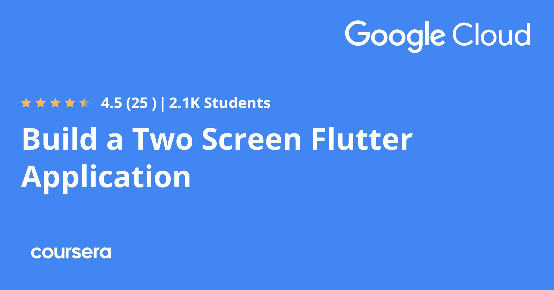 Build a Two Screen Flutter Application