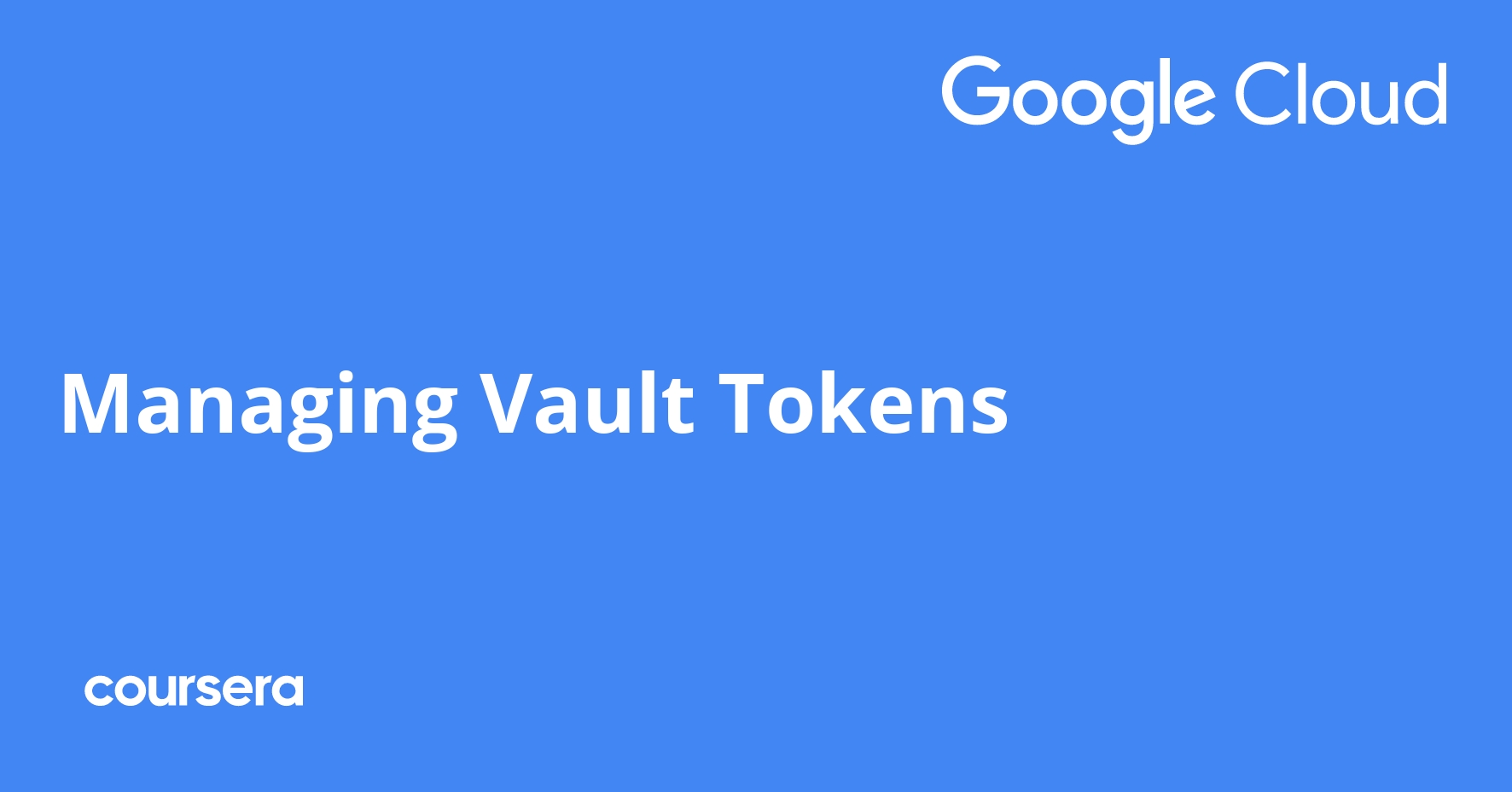 Managing Vault Tokens