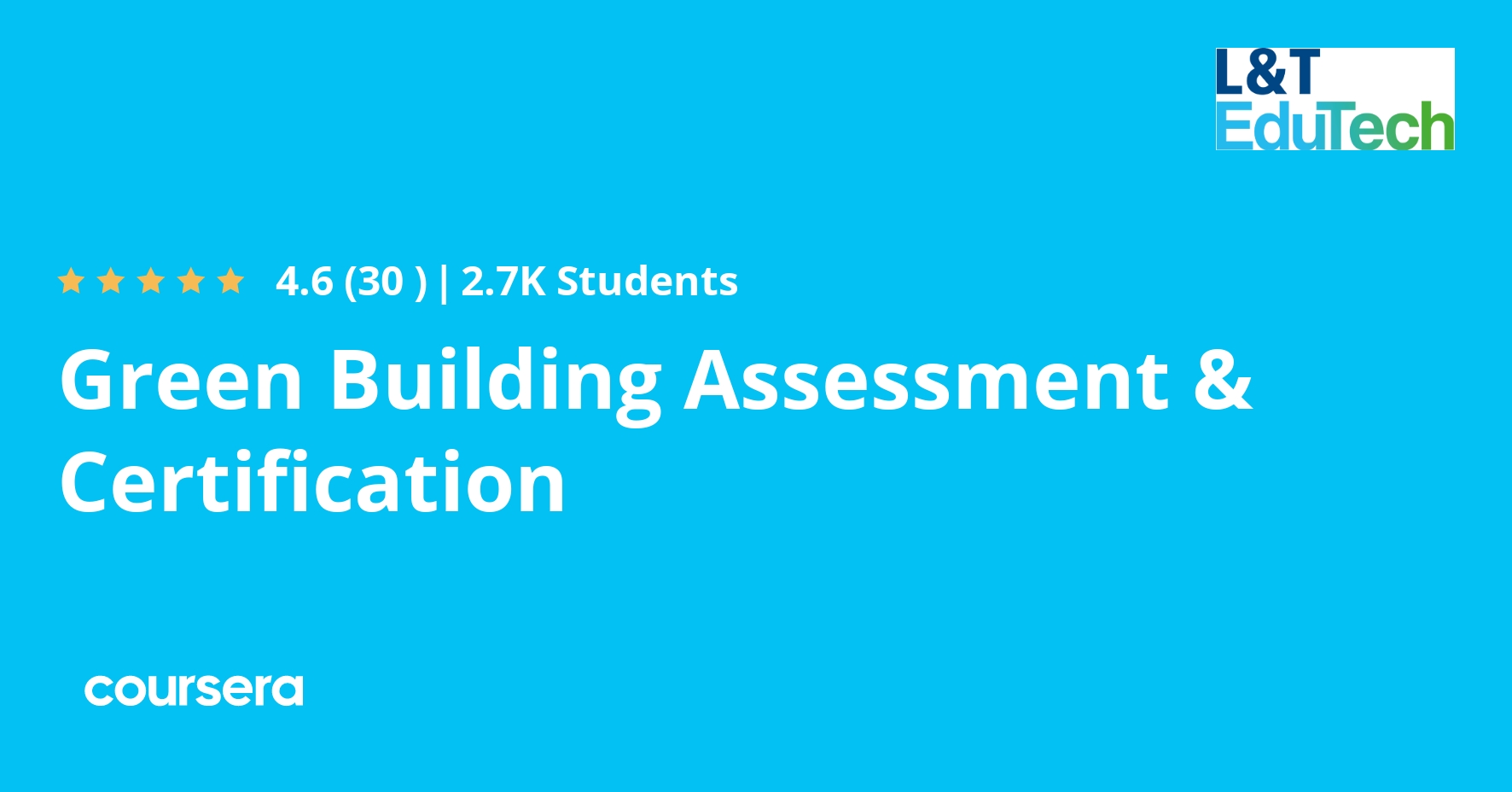 Green Building Assessment & Certification | Coursera