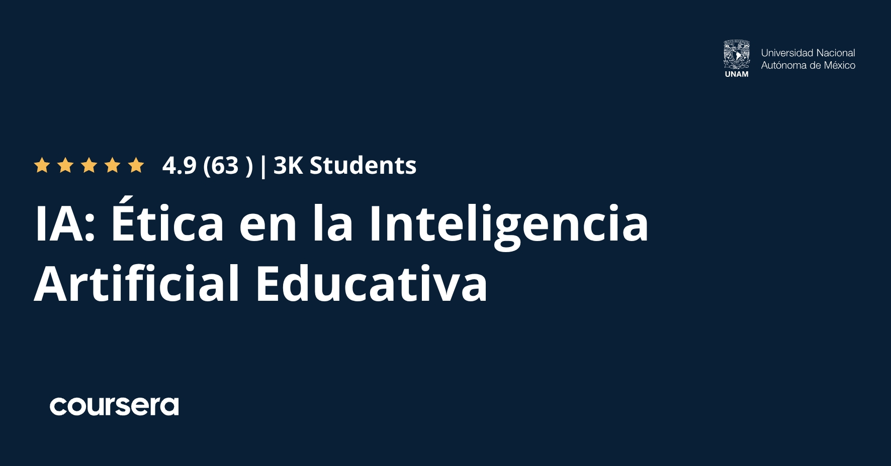IA: Ética en la Inteligencia Artificial Educativa | Coursera