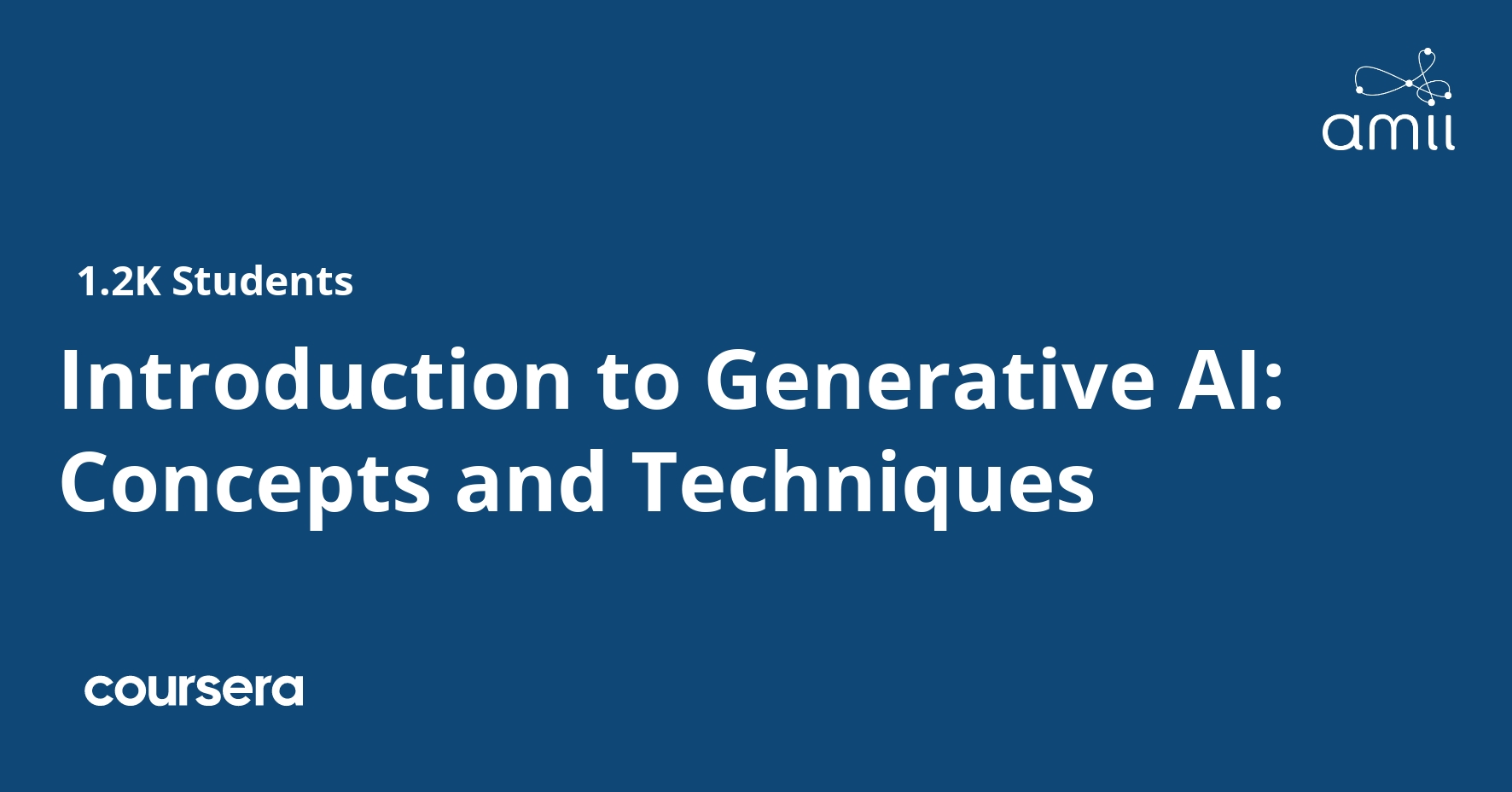 learn generative ai programming - part 5: vision... Introduction to Generative AI: Concepts and Techniques | Coursera