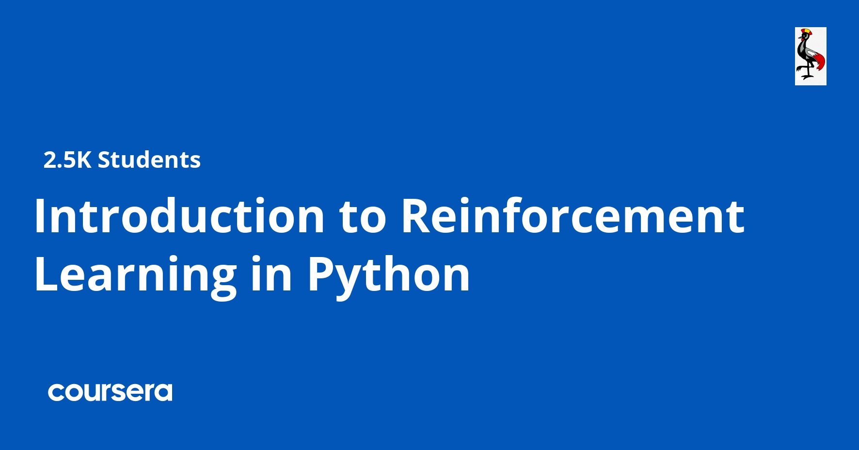 best course for reinforcement learning