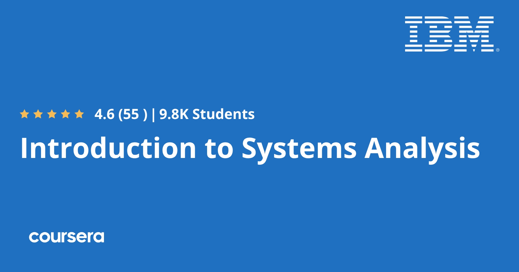 Introduction to Systems Analysis | Coursera