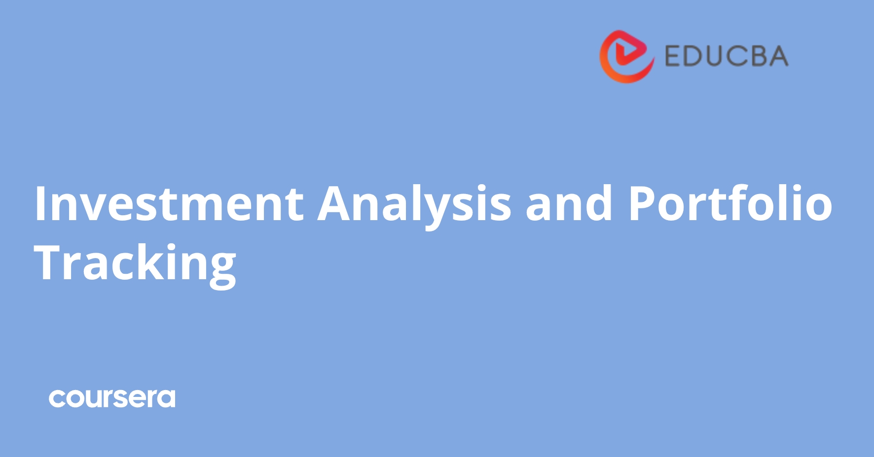 Investment Analysis and Portfolio Tracking | Coursera