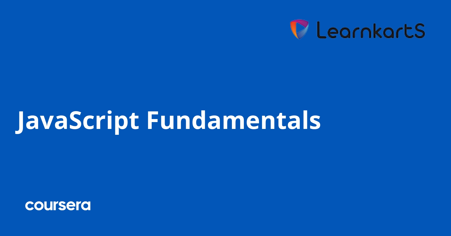 JavaScript Fundamentals | Coursera