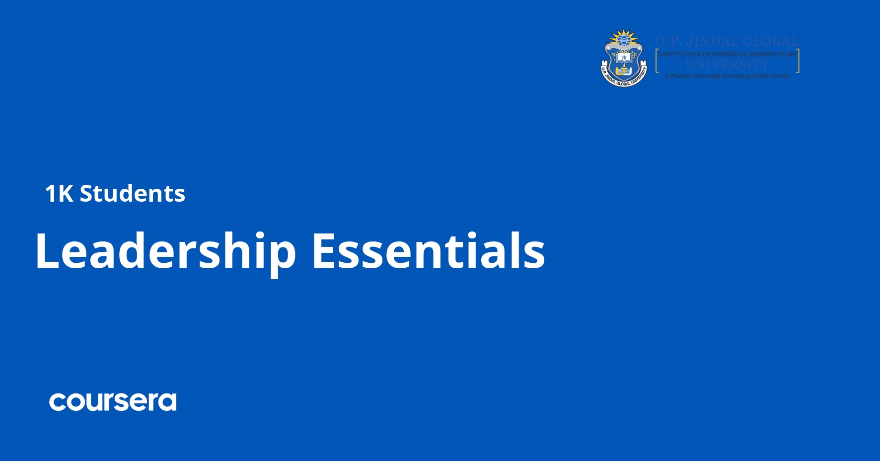 Leadership Essentials | Coursera