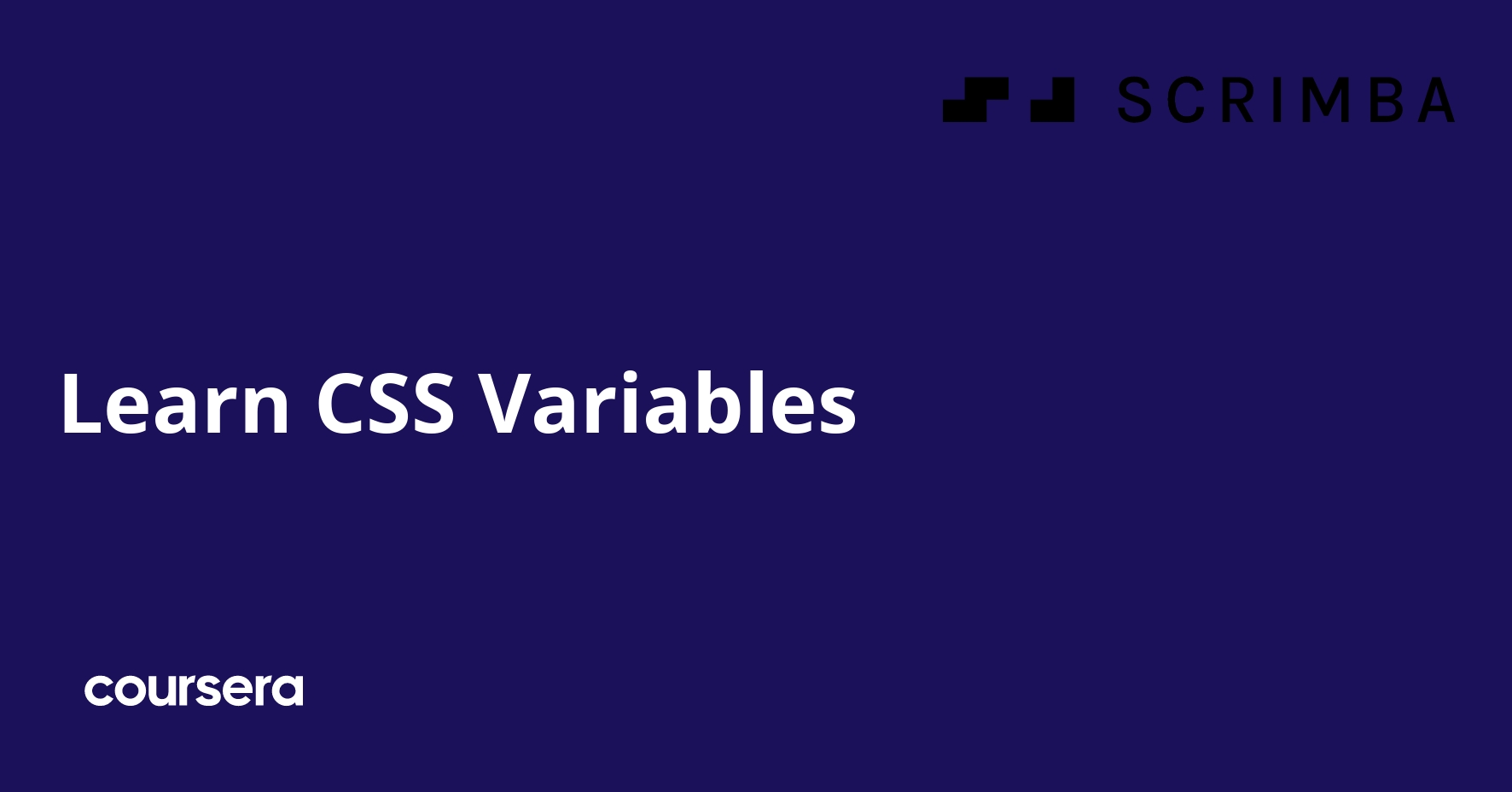 Learn CSS Variables | Coursera image.