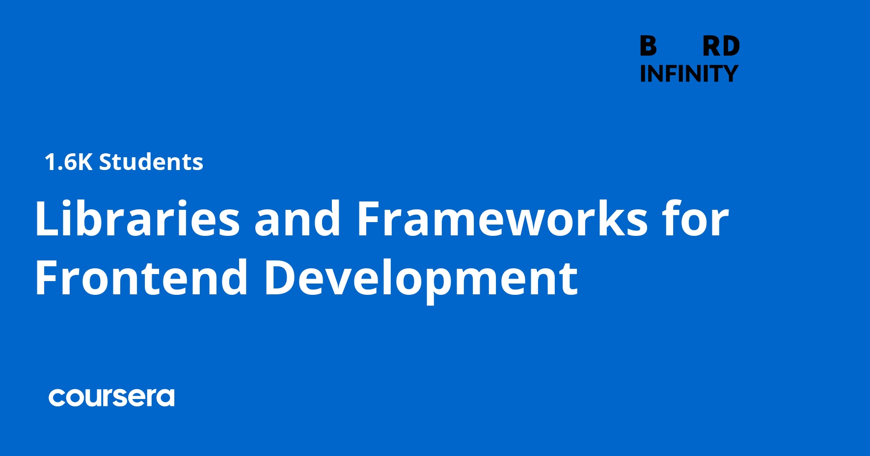 Libraries And Frameworks For Frontend Development Coursera Libraries And Frameworks For Frontend Development Coursera