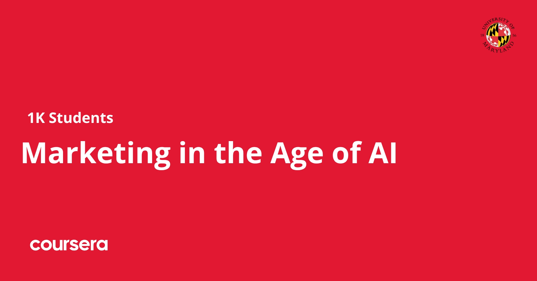 Marketing in the Age of AI | Coursera