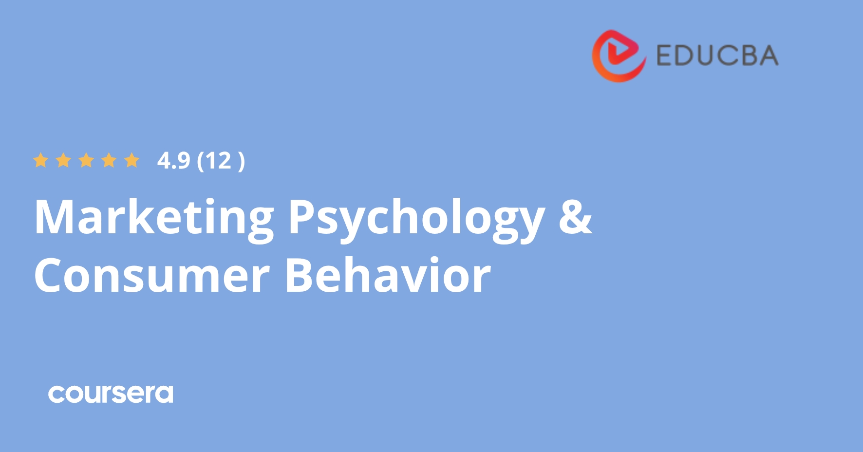 Marketing Psychology & Consumer Behavior | Coursera