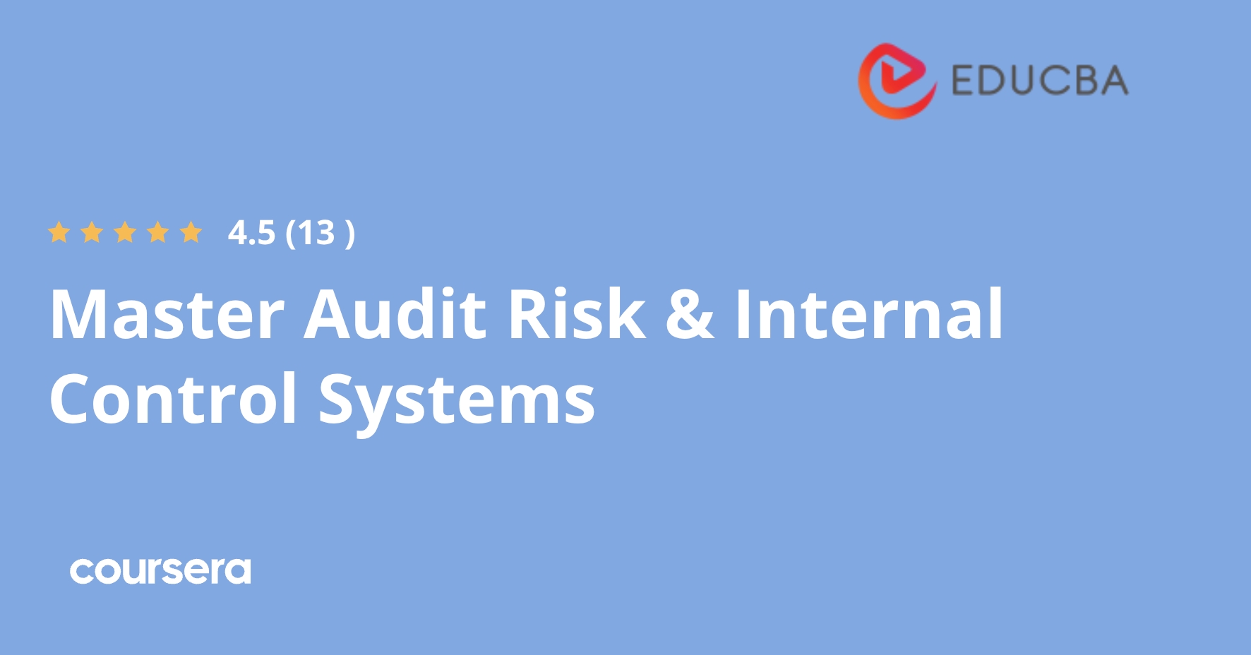Master Audit Risk & Internal Control Systems | Coursera