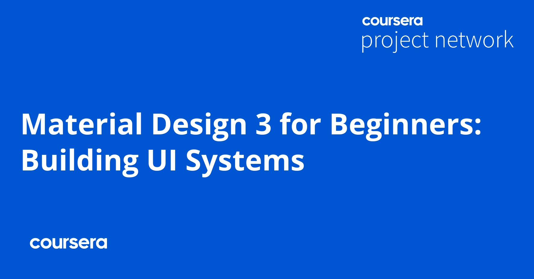 Material Design 3 for Beginners: Building UI Systems