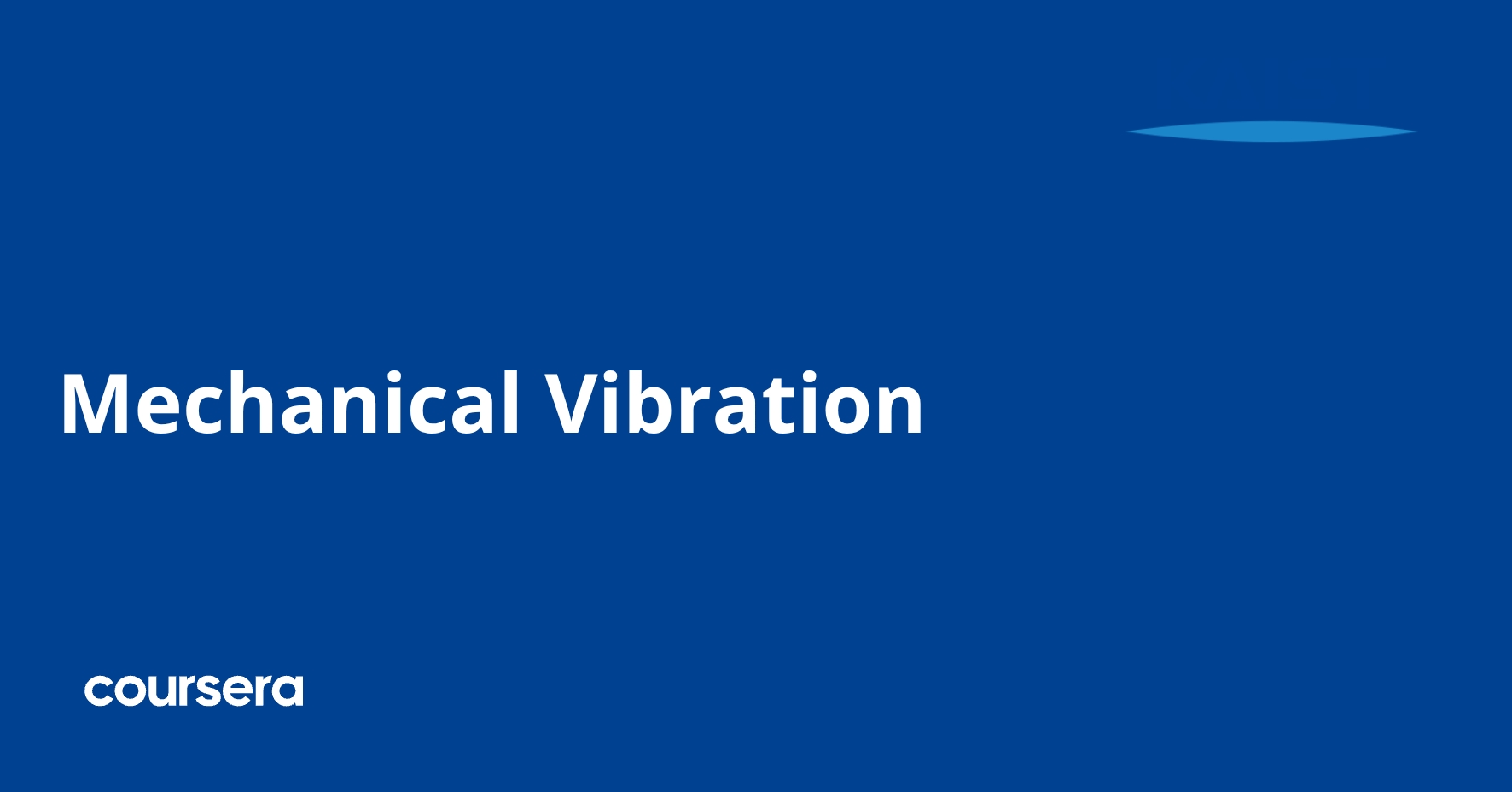 Mechanical Vibration — Course by Korea Advanced Institute of Science ...