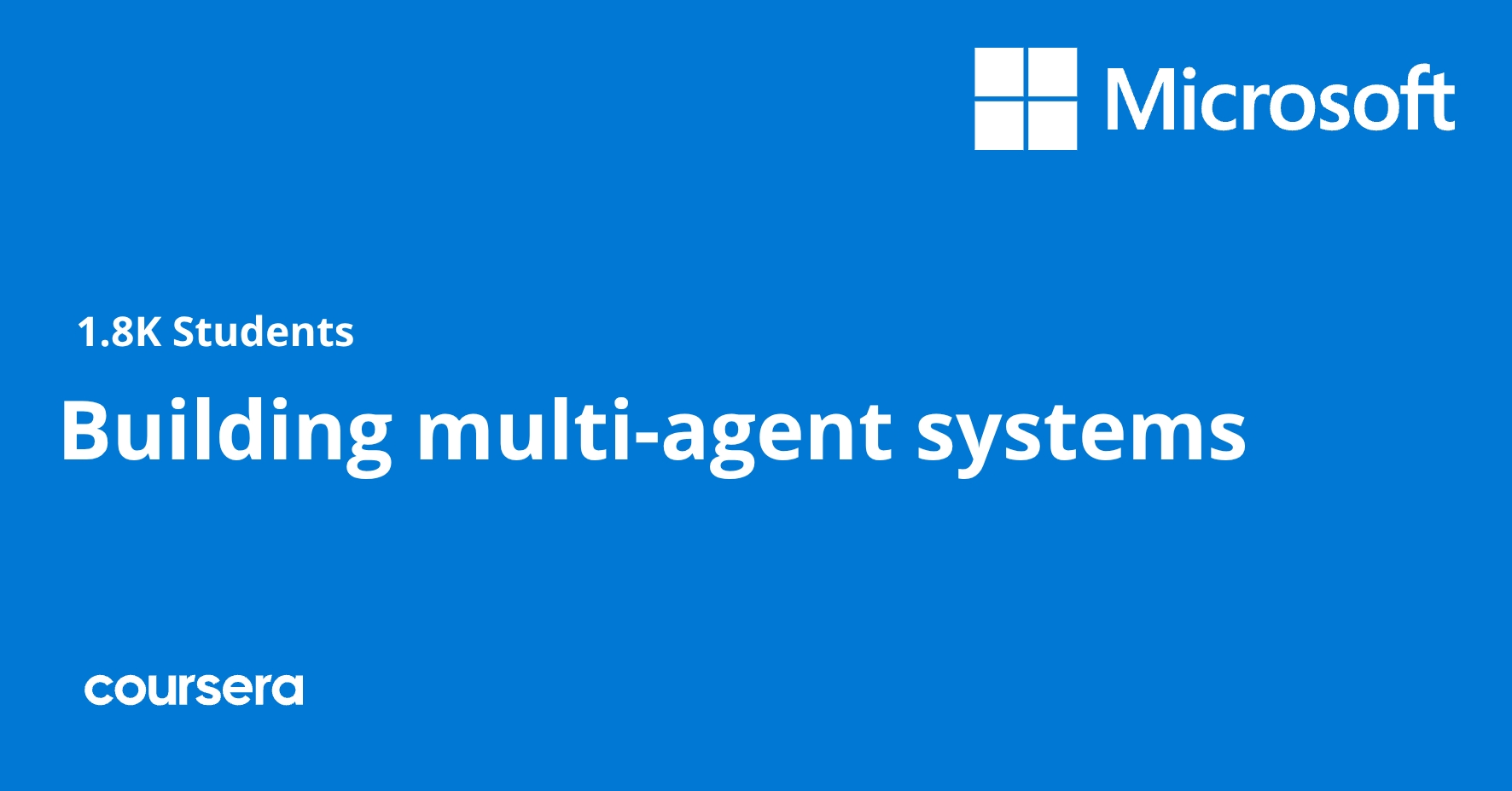 Building multi-agent systems | Coursera