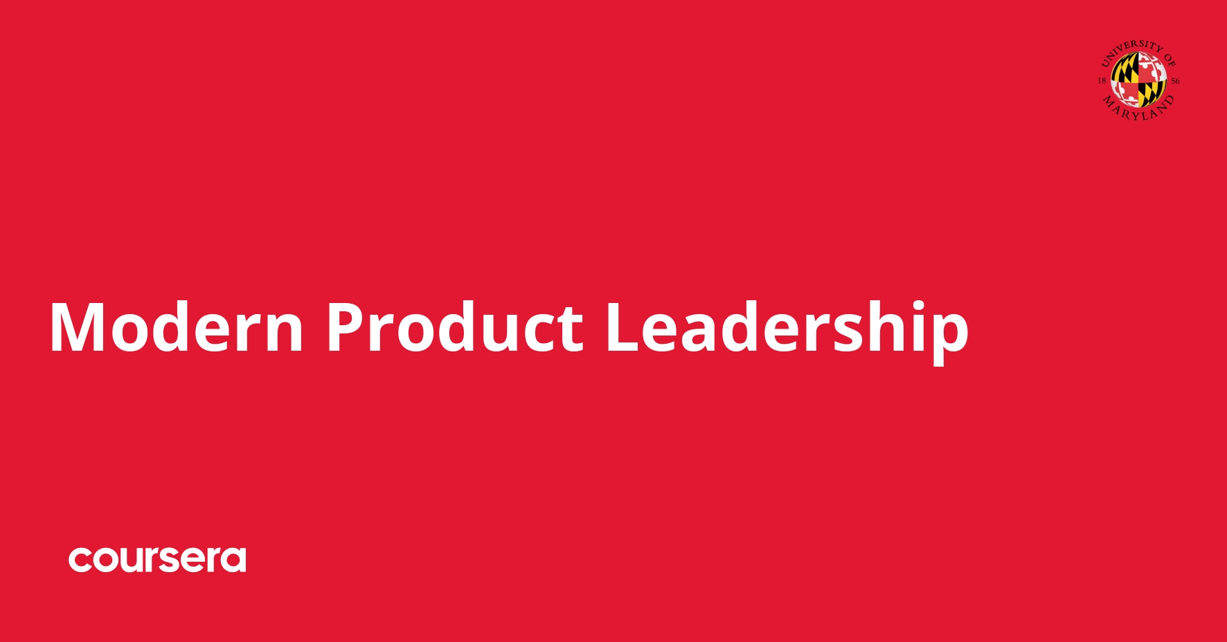 Modern Product Leadership | Coursera