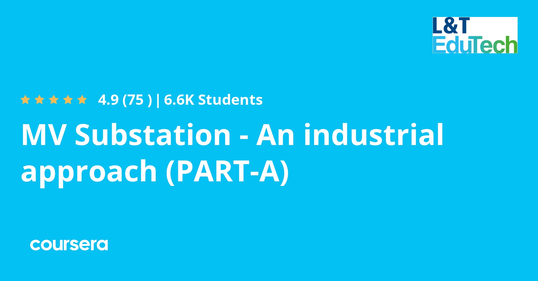 MV Substation An industrial approach (PARTA) Coursera
