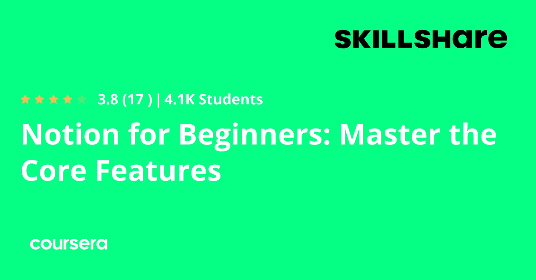 Notion for Beginners: Master the Core Features | Coursera