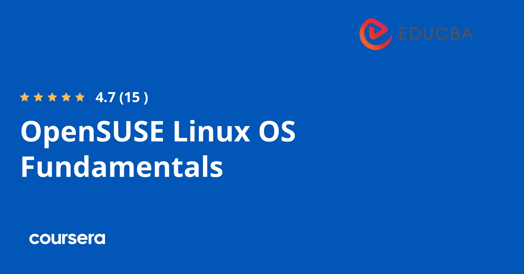 OpenSUSE Linux OS Fundamentals | Coursera