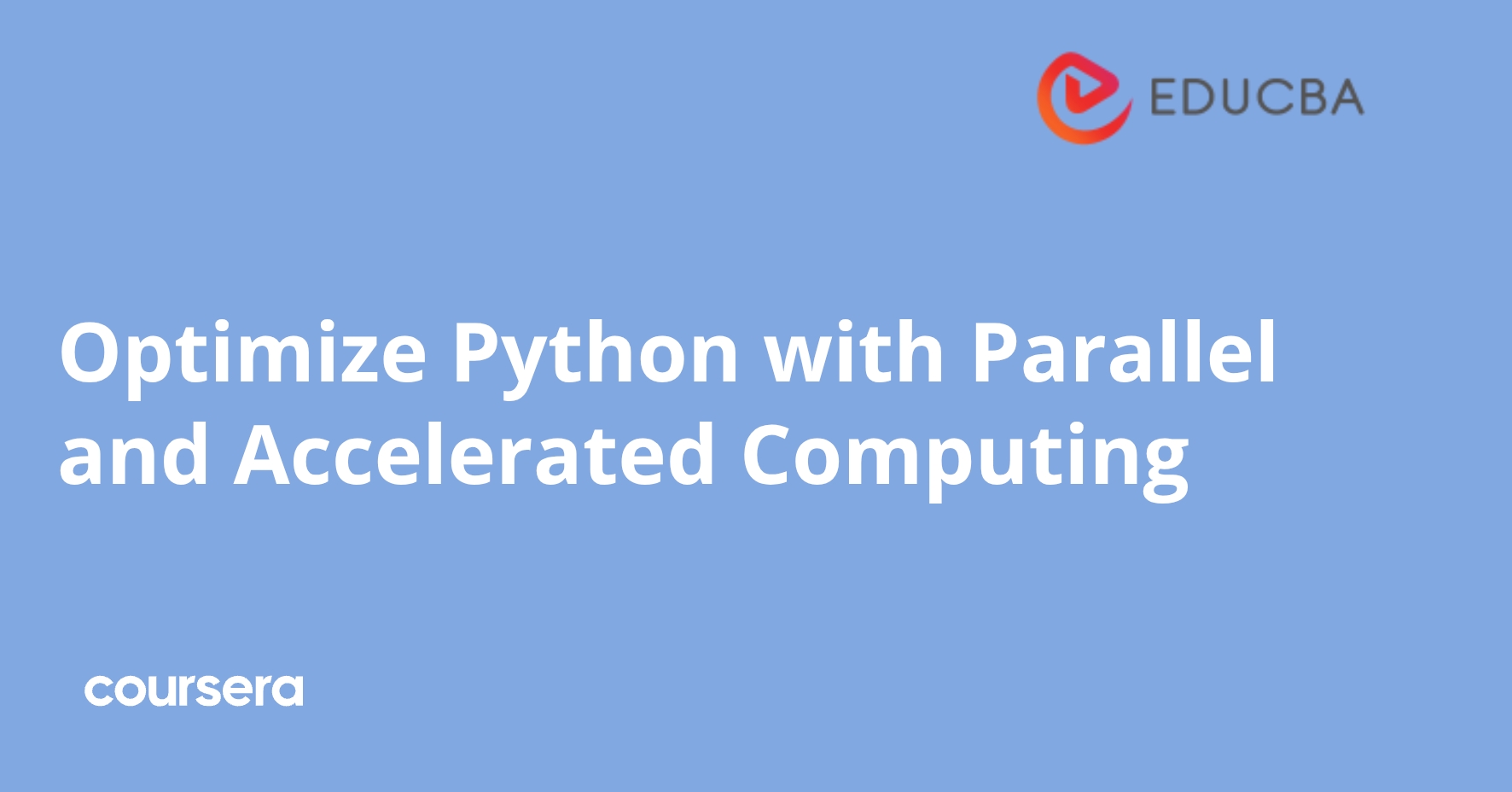 Seaborne Python Library Optimize Python with Parallel and Accelerated Computing | Coursera