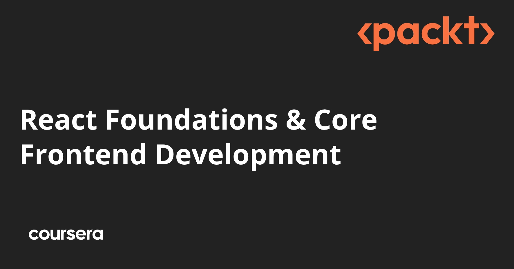 React Foundations & Core Frontend Development | Coursera