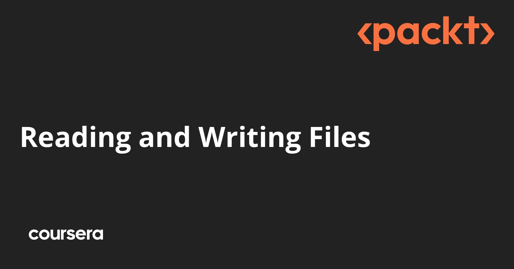 Reading and Writing Files | Coursera