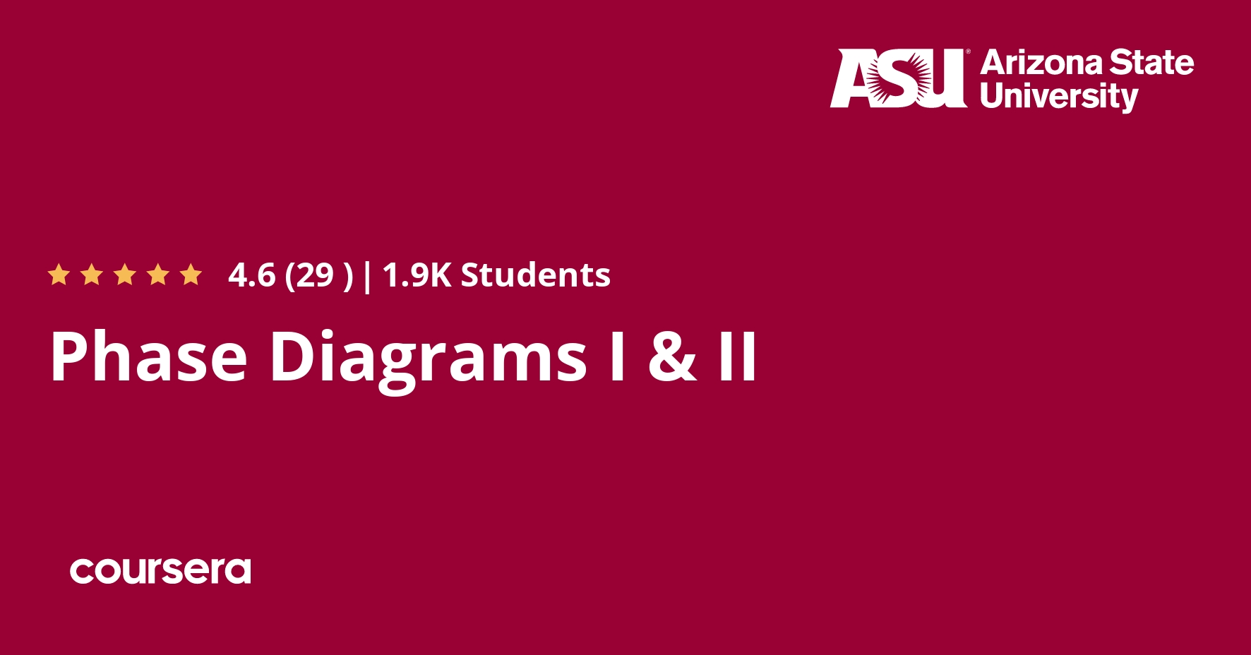 Phase Diagrams I & II | Coursera
