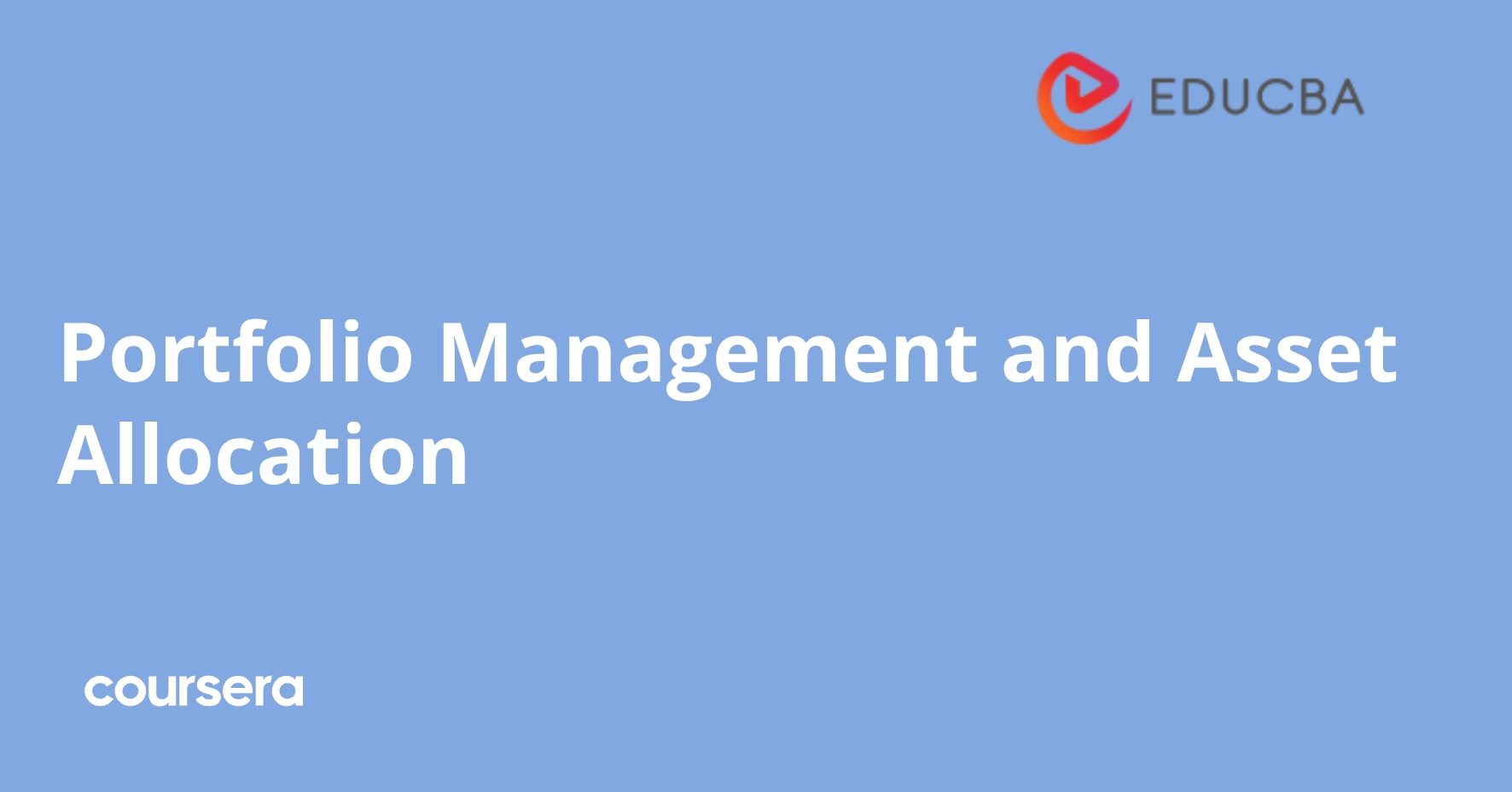 Portfolio Management and Asset Allocation | Coursera
