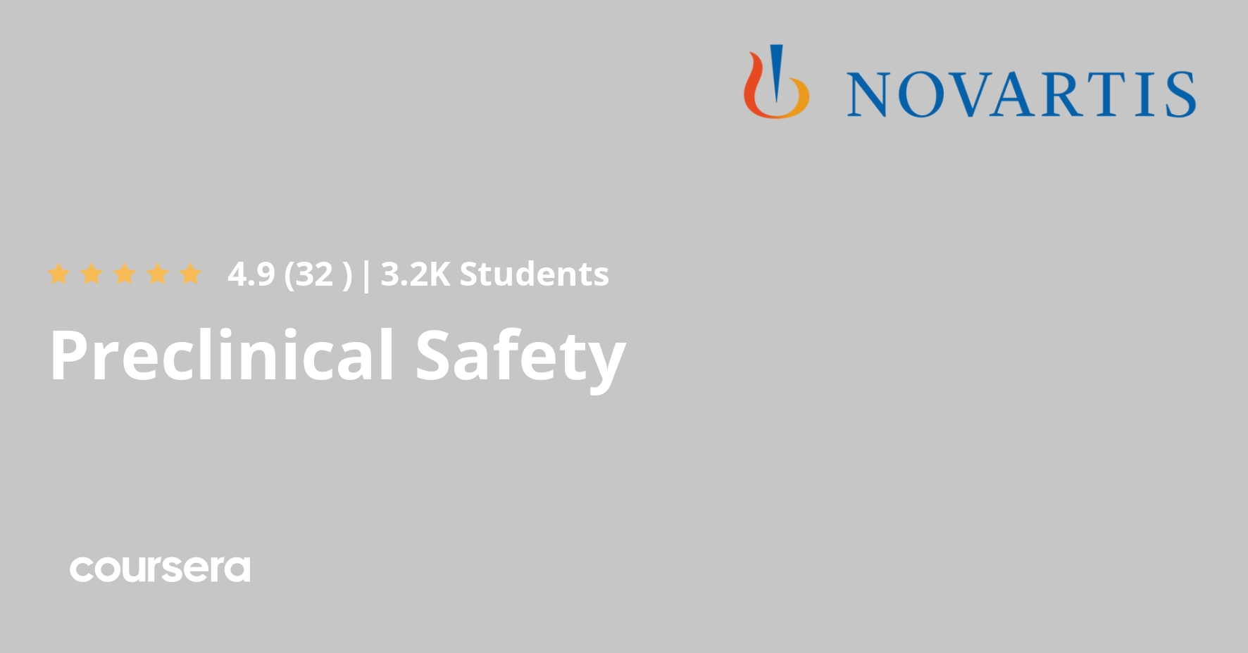 Preclinical Safety Coursera