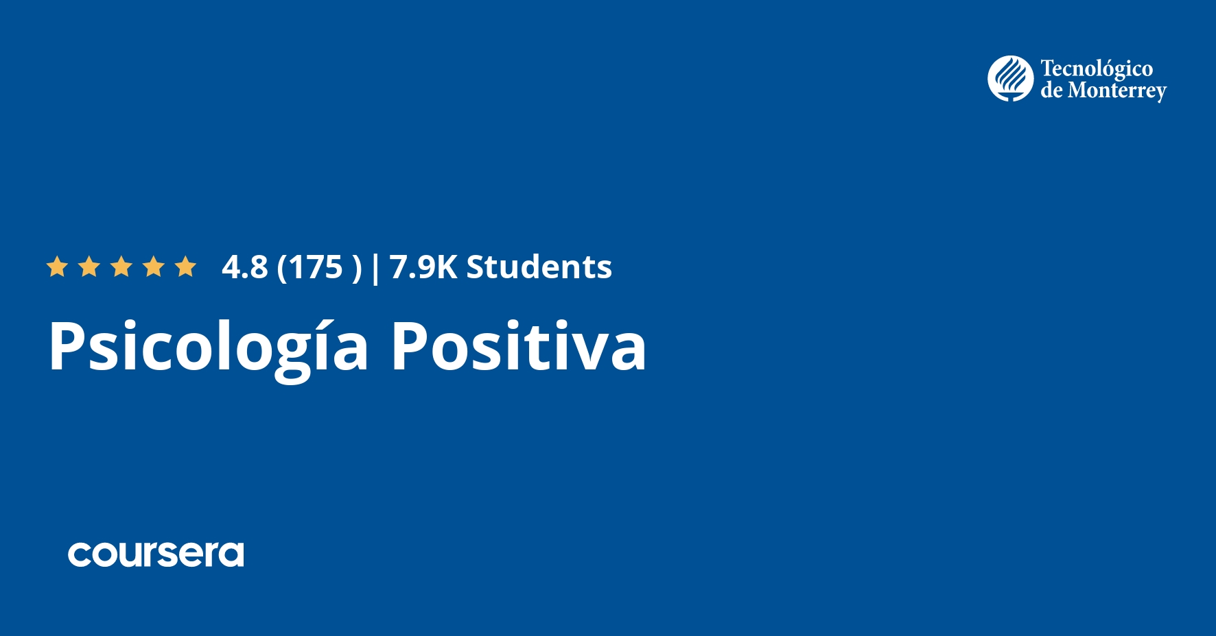 Psicología Positiva Coursera Psicología Positiva Coursera