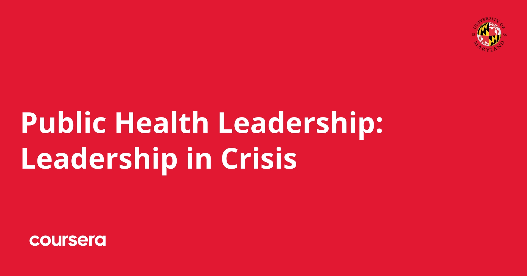 Public Health Leadership in Crisis