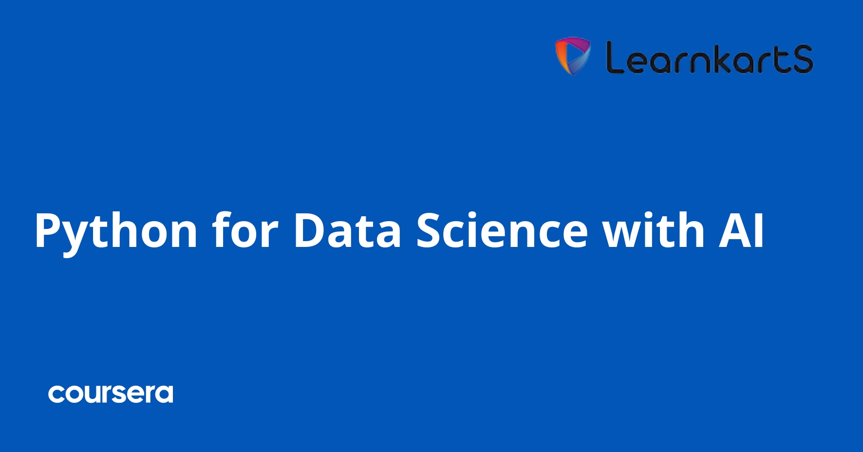 Python for Data Science with AI | Coursera