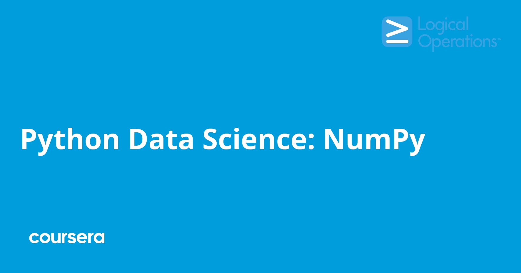 Python Data Science: NumPy