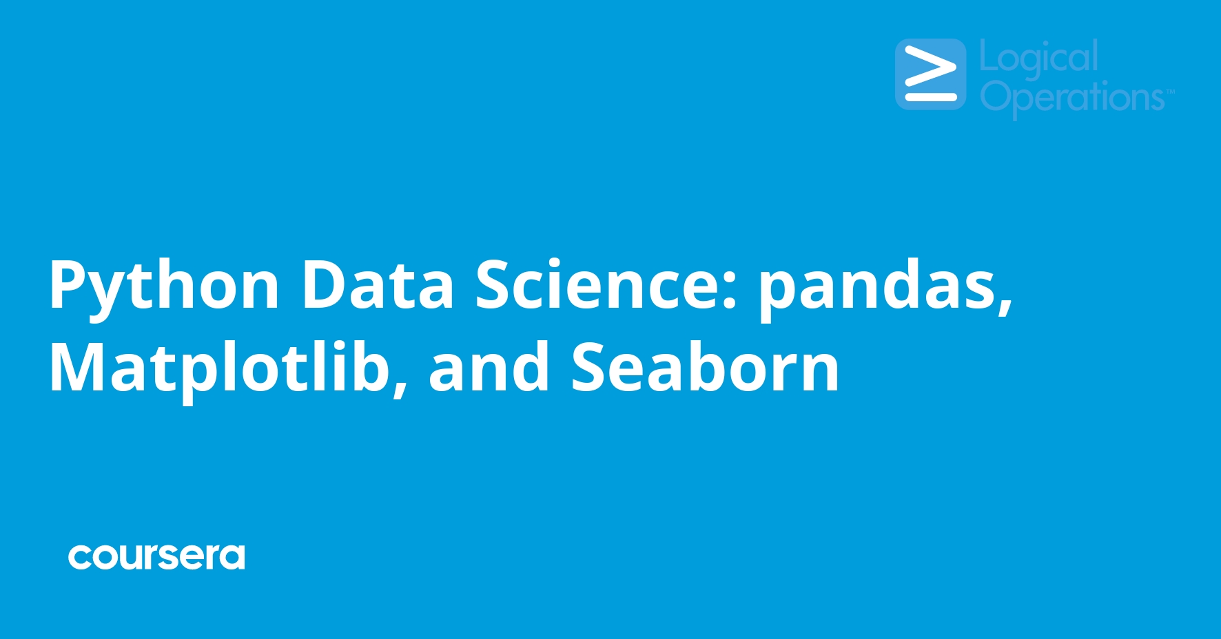 Python Data Science: pandas, Matplotlib, and Seaborn