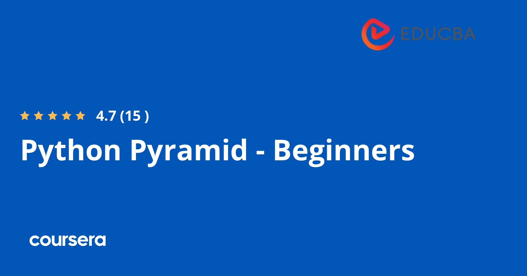 Python Pyramid - Beginners | Coursera