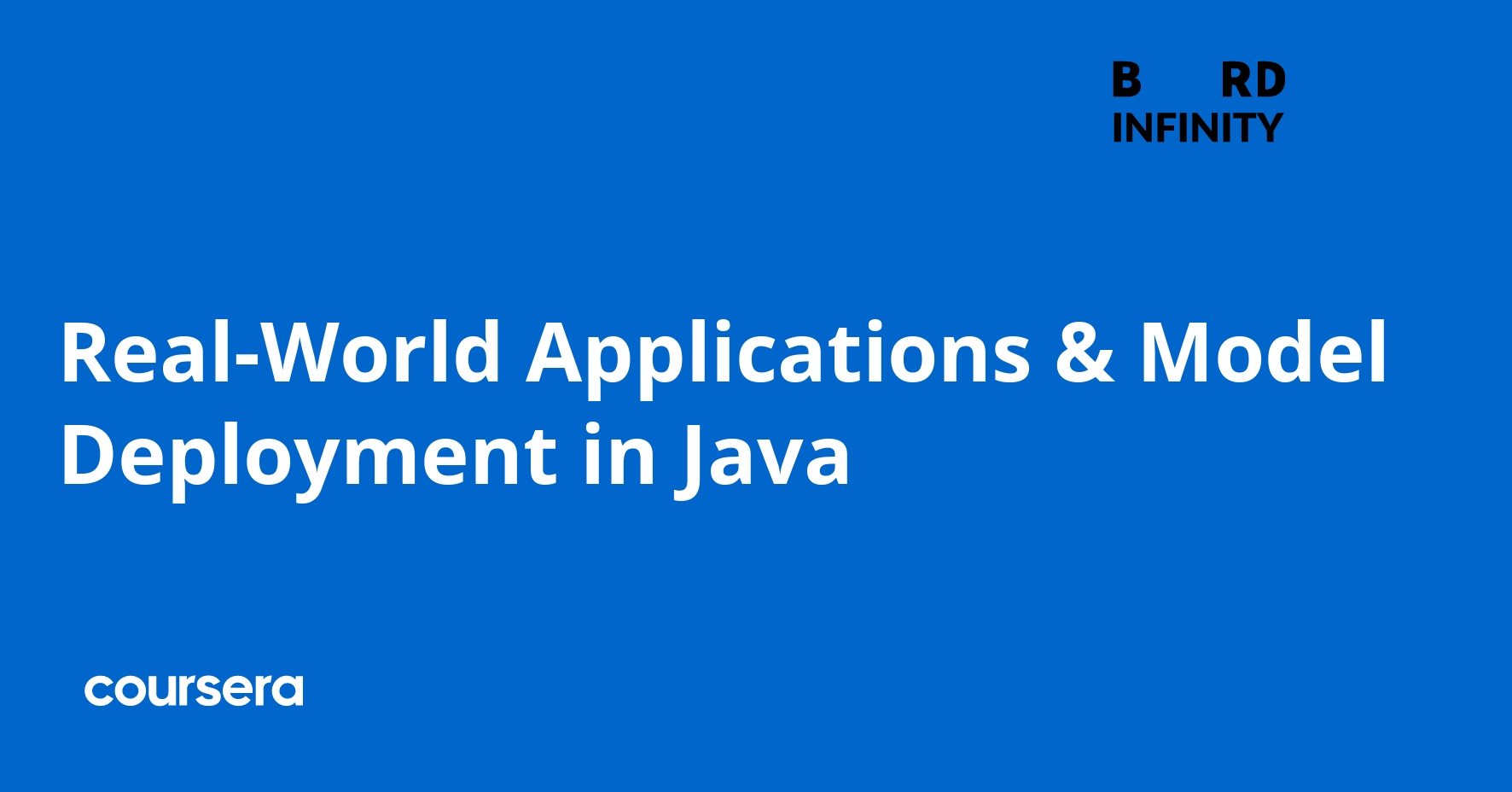 Real-World ML Applications and Deployment in Java