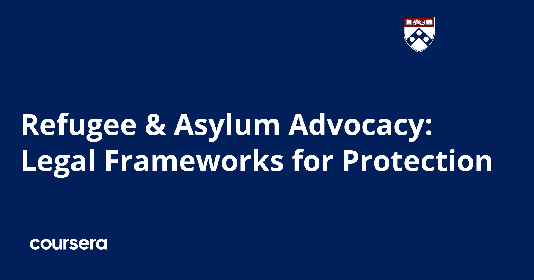 Refugee & Asylum Advocacy: Legal Frameworks