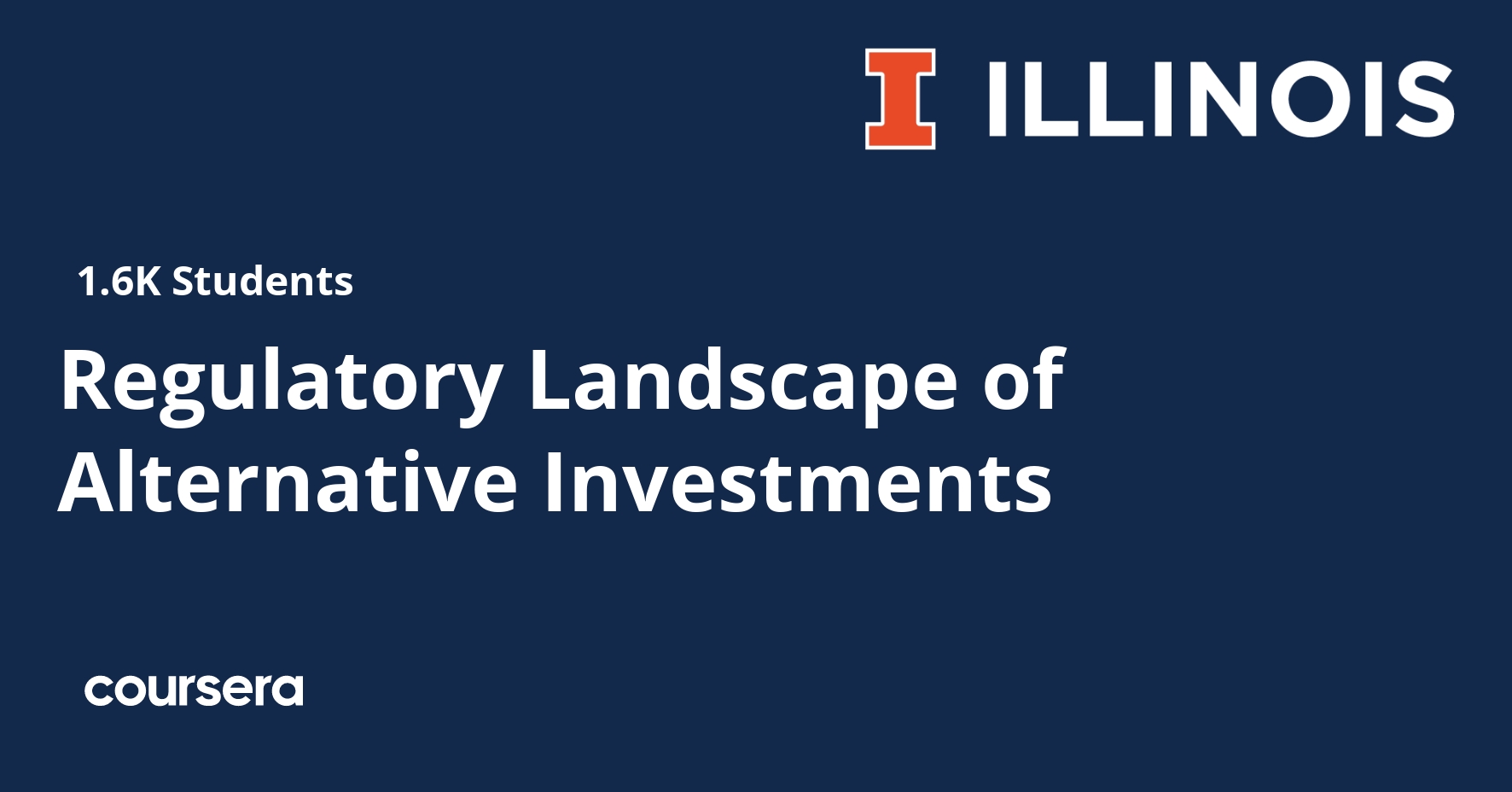 Regulatory Landscape of Alternative Investments