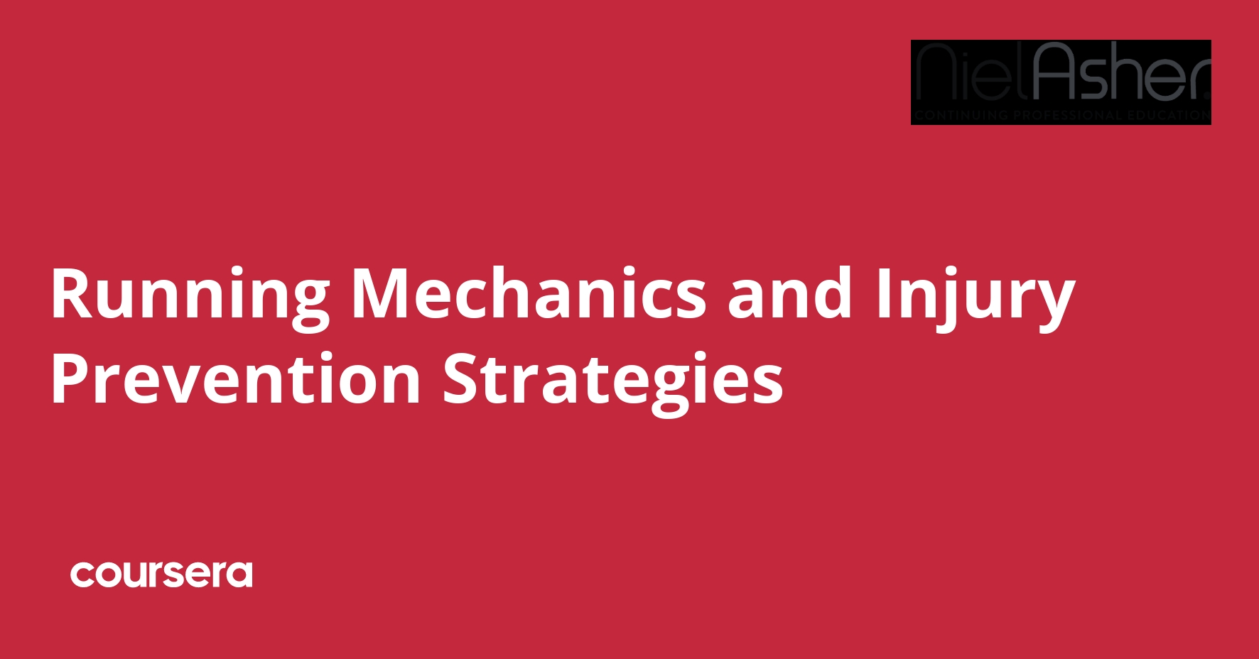Running Mechanics and Injury Prevention