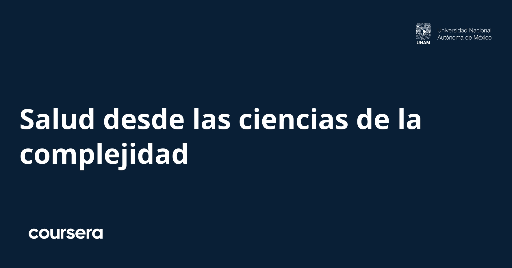 Health from Complexity Sciences