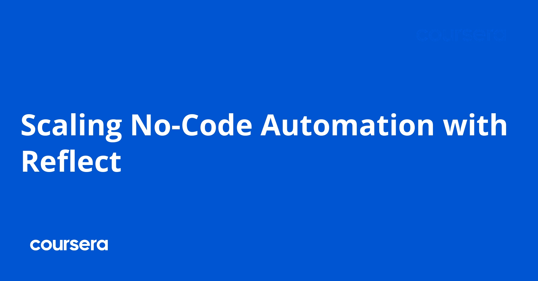 Scaling No-Code Automation with Reflect