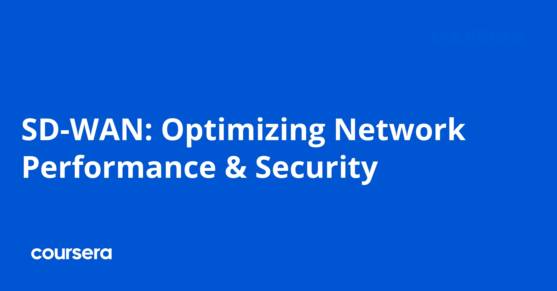 SD-WAN: Optimizing Network Performance & Security