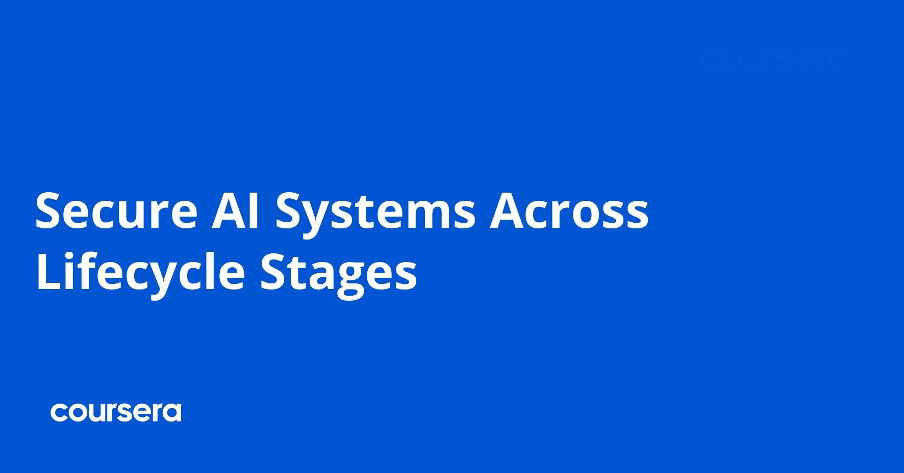 Secure AI Systems Across Lifecycle Stages