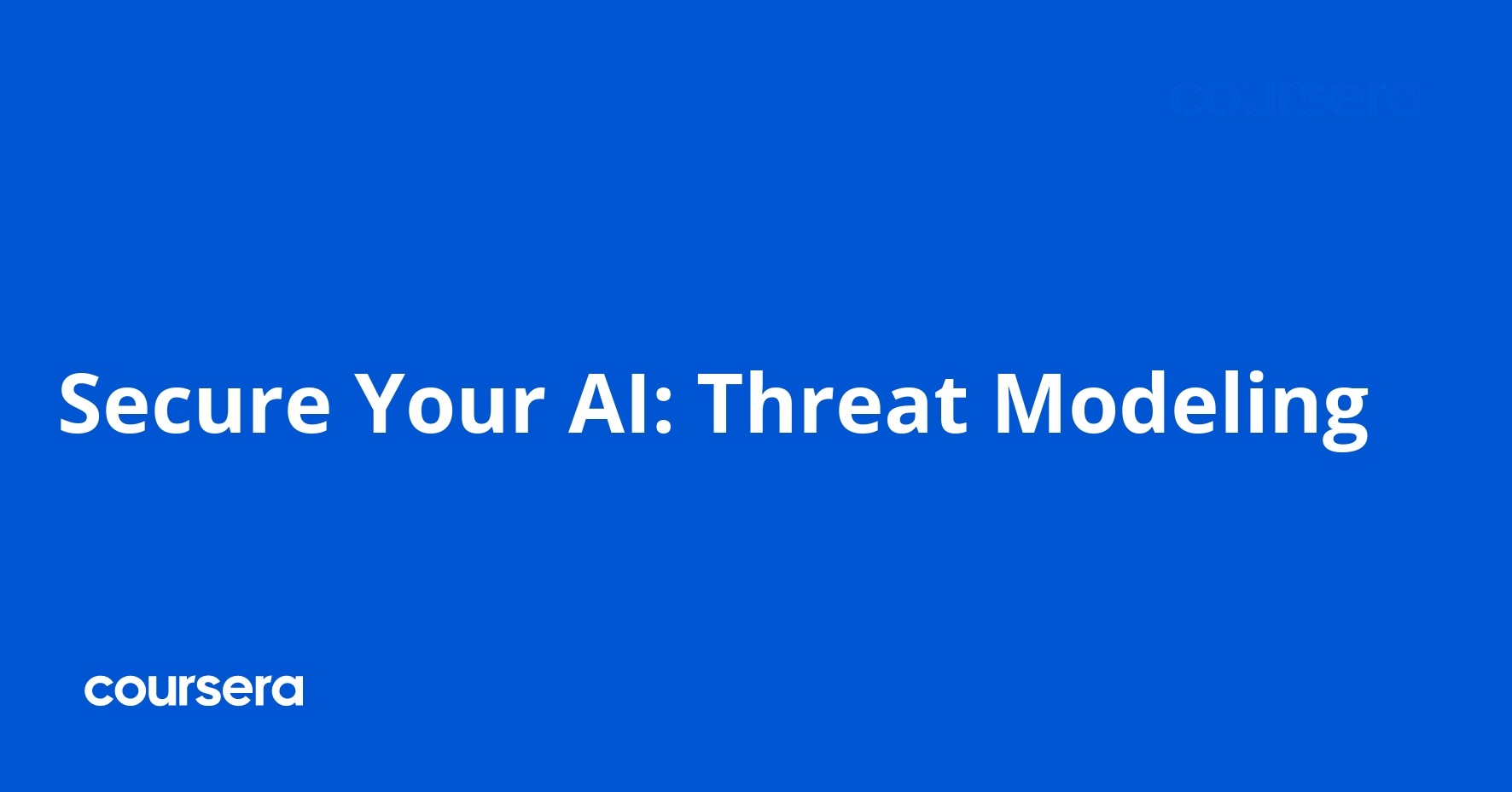 Secure Your AI: Threat Modeling
