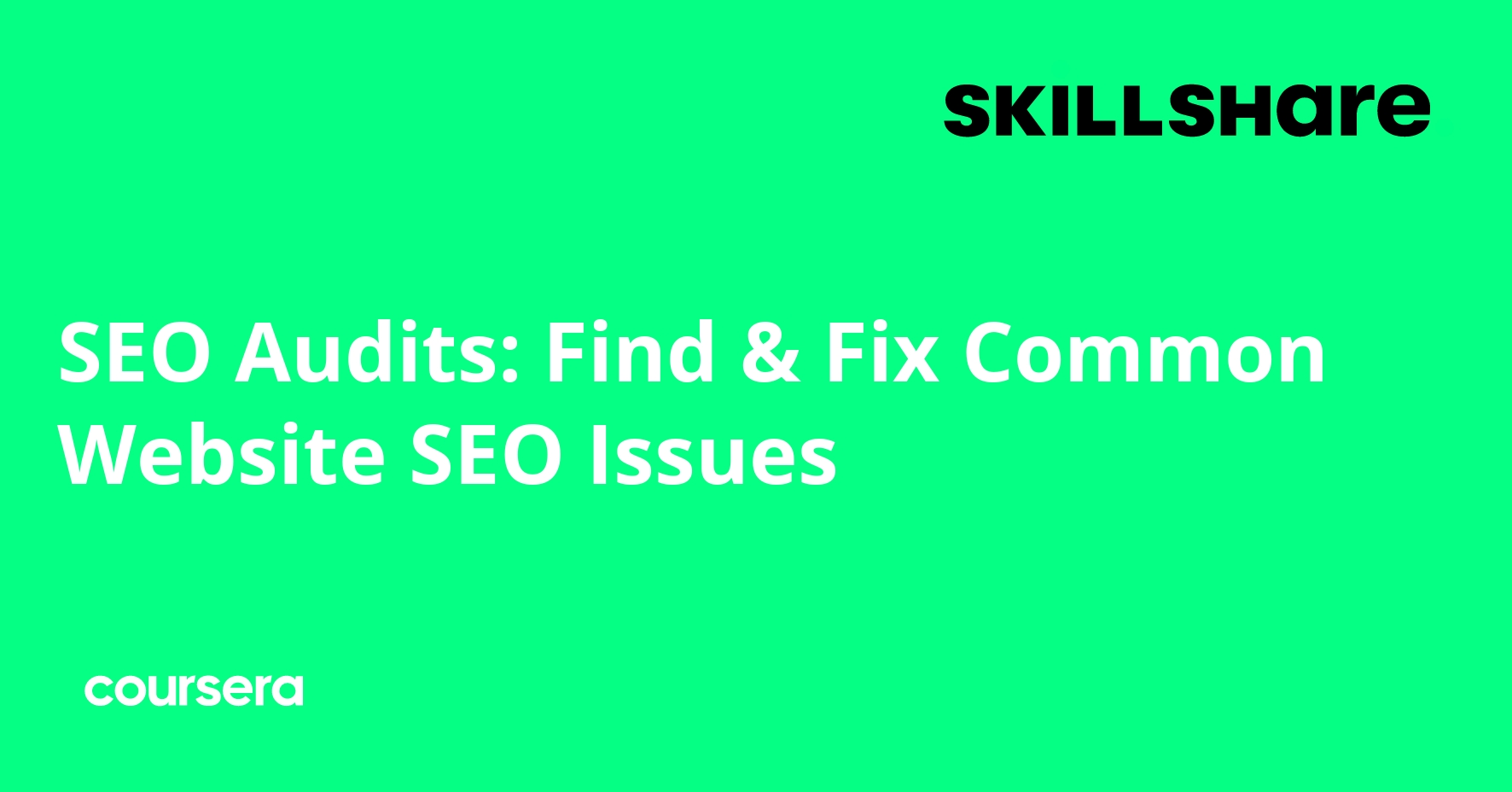 SEO Audits: Find & Fix Common Website SEO Issues