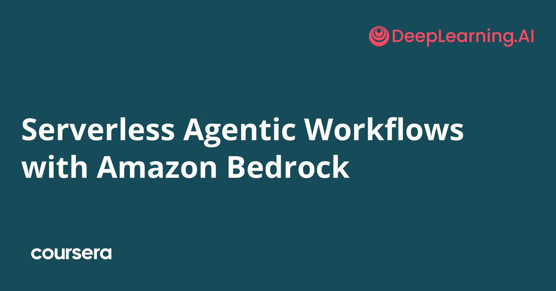 Serverless Agentic Workflows with Amazon Bedrock