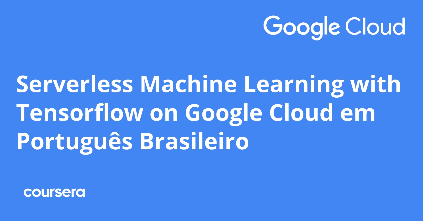 Serverless Machine Learning with Tensorflow on Google Cloud em