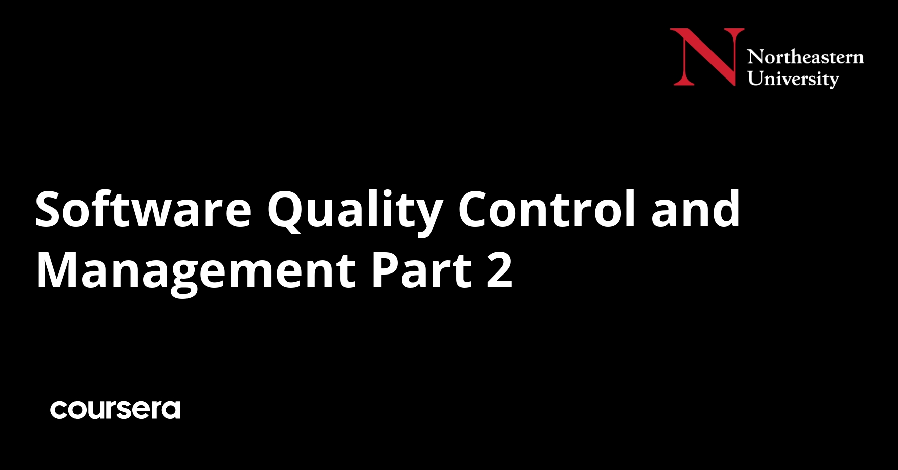 Software Quality Control and Management Part 2